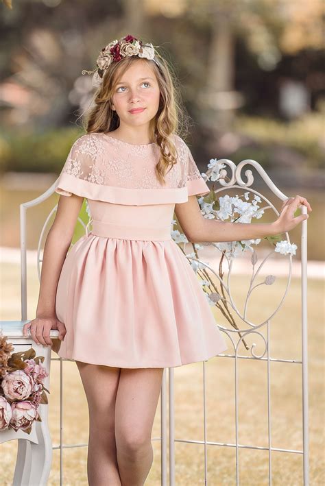 Vestidos elegantes de niña de 4 a 12 años 